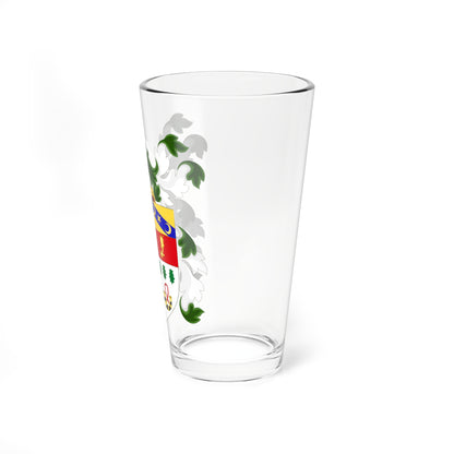 Coat of Arms of William Burnet (United States) (Coat of Arms) Pint Glass 16oz