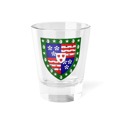 Hay of Smithfleld and Haystoun arms (Scotland) (Coat of Arms) Shot Glass 1.5oz
