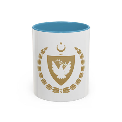 Emblem of the Presidency of the Turkish Republic of Northern Cyprus - Accent Coffee Mug
