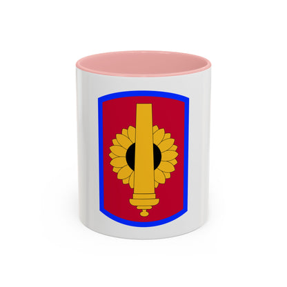 130th Field Artillery Brigade (U.S. Army) Accent Coffee Mug