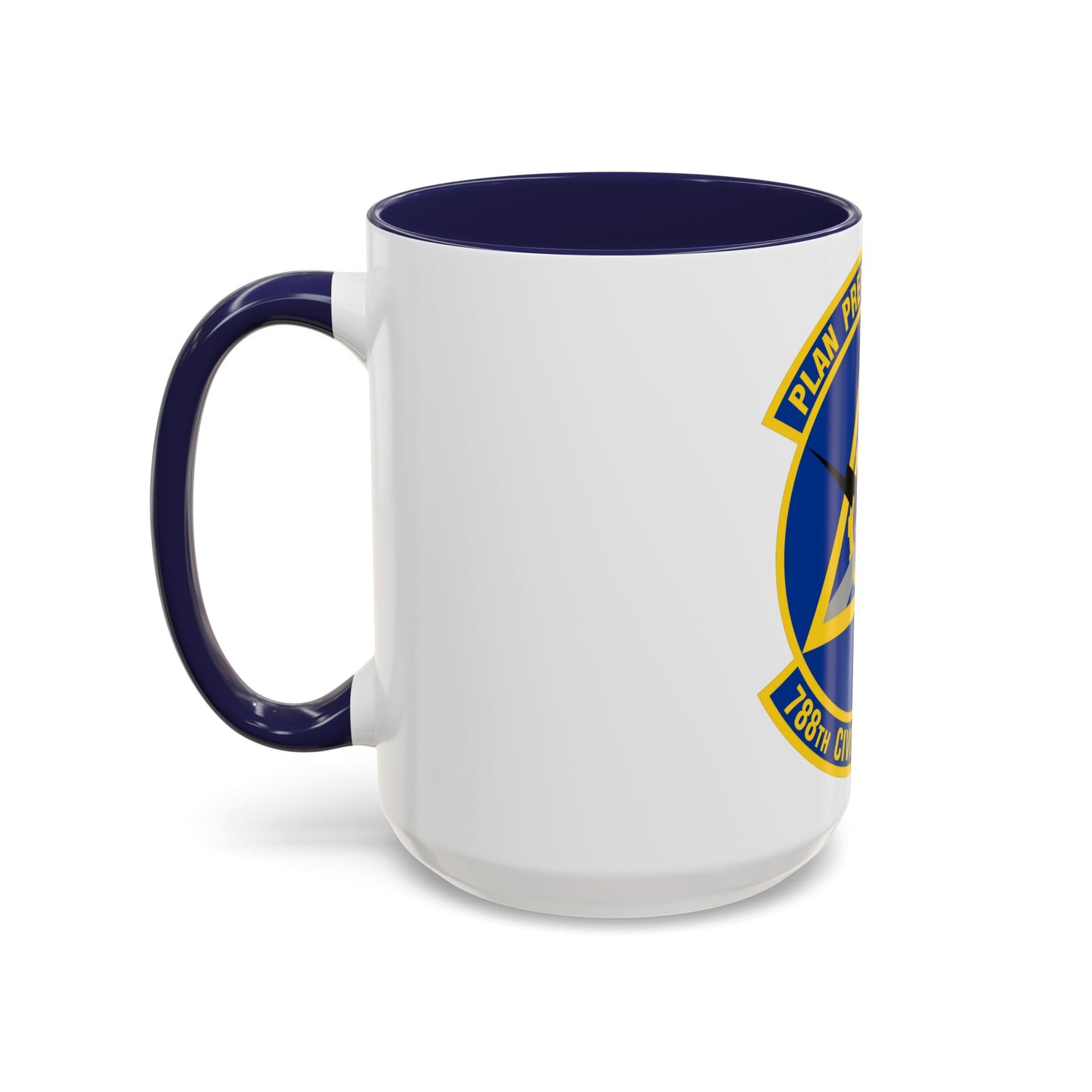 788 Civil Engineer Squadron AFMC (U.S. Air Force) Accent Coffee Mug