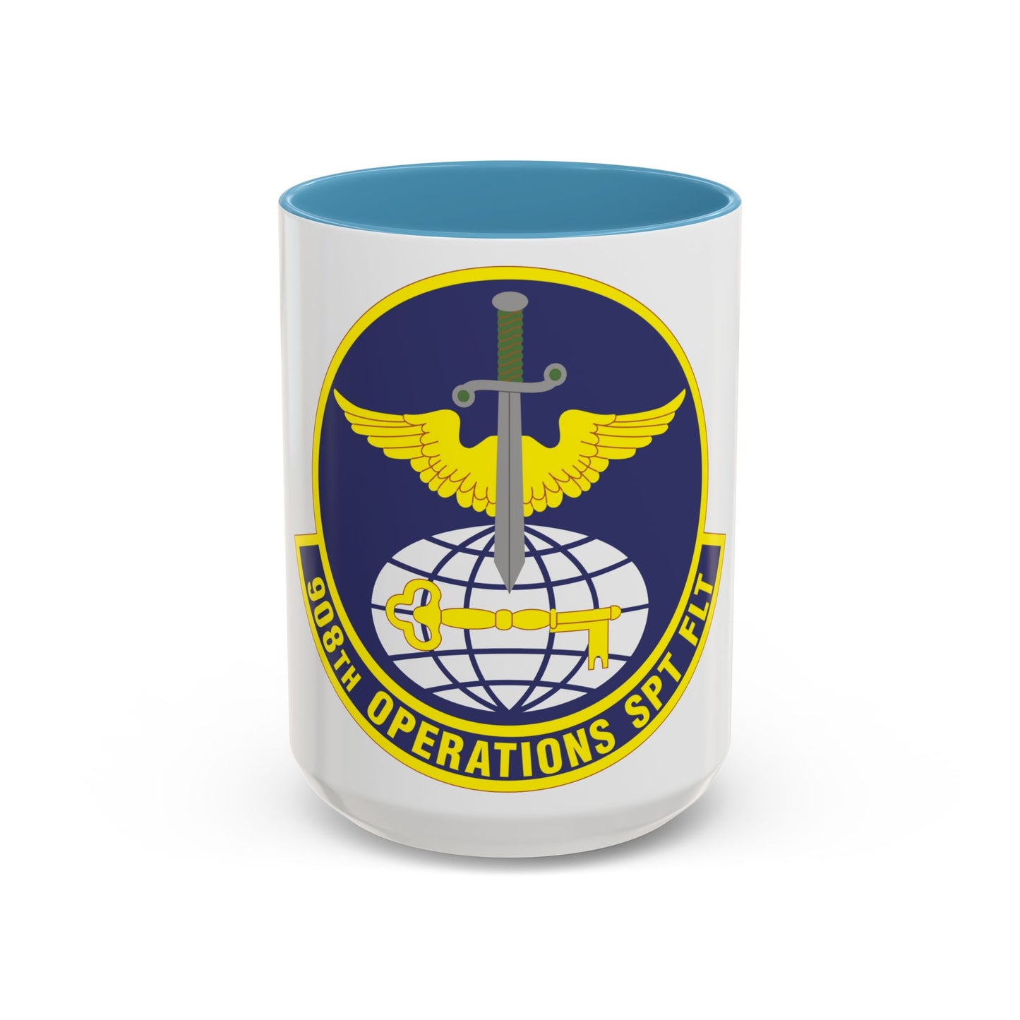 908th Operations Support Flight (U.S. Air Force) Accent Coffee Mug