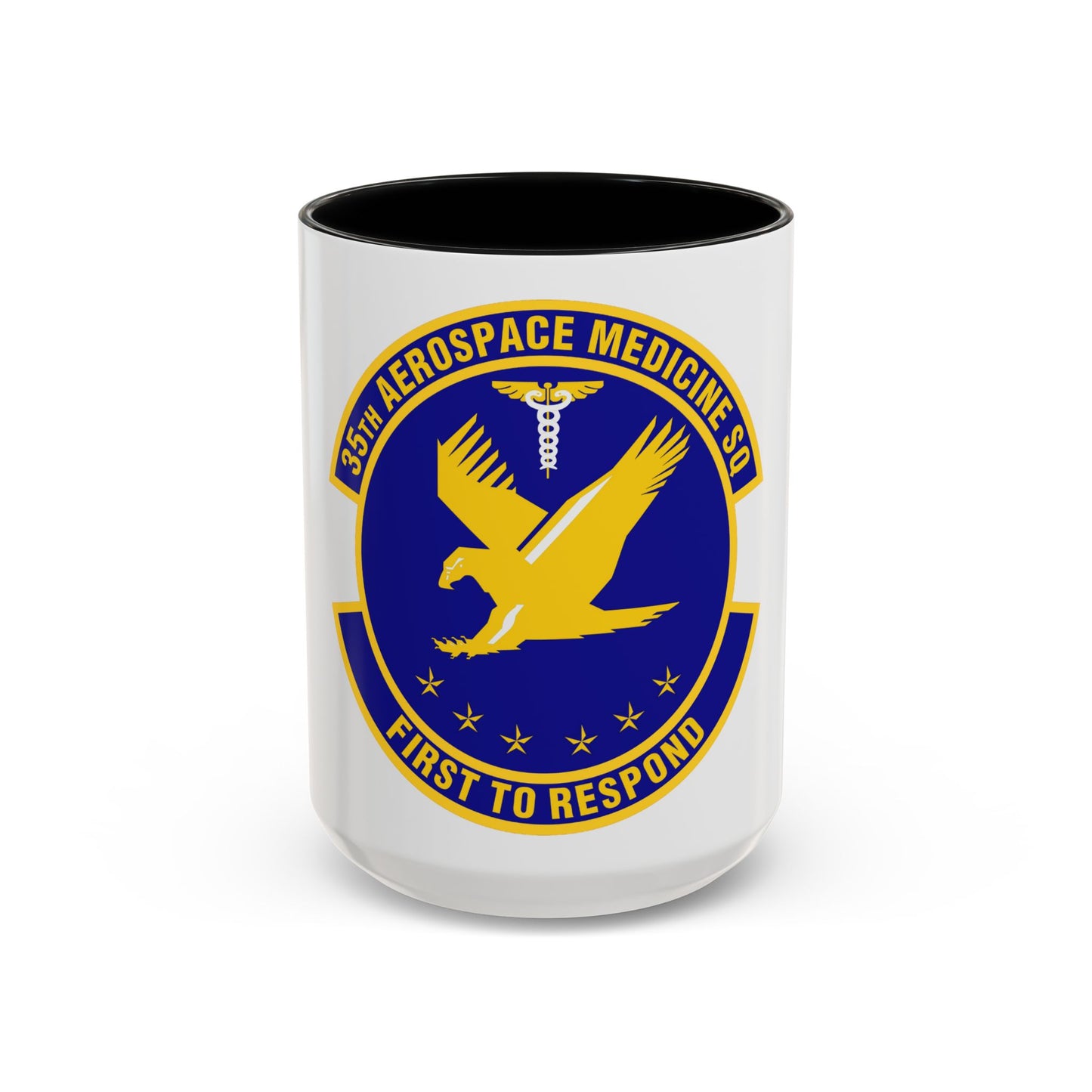 35th Aerospace Medicine Squadron (U.S. Air Force) Accent Coffee Mug