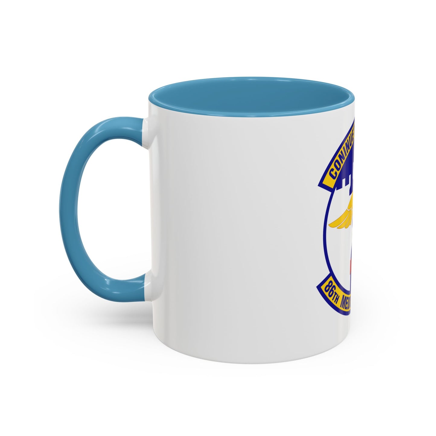 86 Medical Squadron USAFE (U.S. Air Force) Accent Coffee Mug