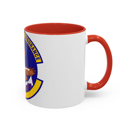 17 Operational Medical Readiness Squadron AETC (U.S. Air Force) Accent Coffee Mug