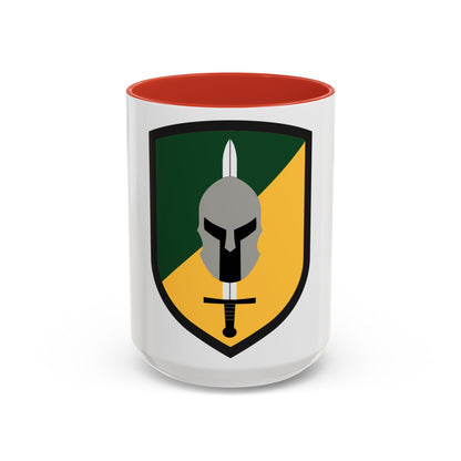 142 Military Police Brigade (U.S. Army) Accent Coffee Mug