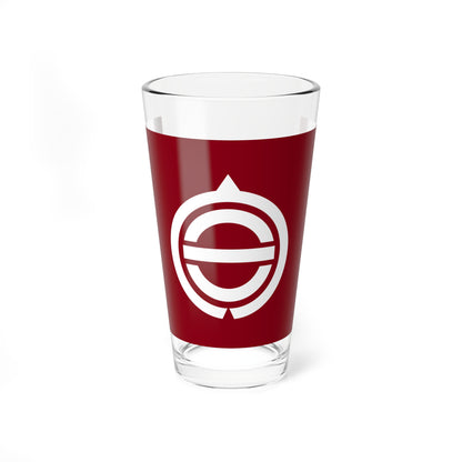 Flag of Ichinomiya Kumamoto 1986-2005 (Japan) Pint Glass 16oz