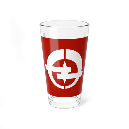 Flag of Haki Fukuoka (Japan) Pint Glass 16oz