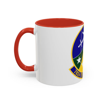 782d Test Squadron (U.S. Air Force) Accent Coffee Mug