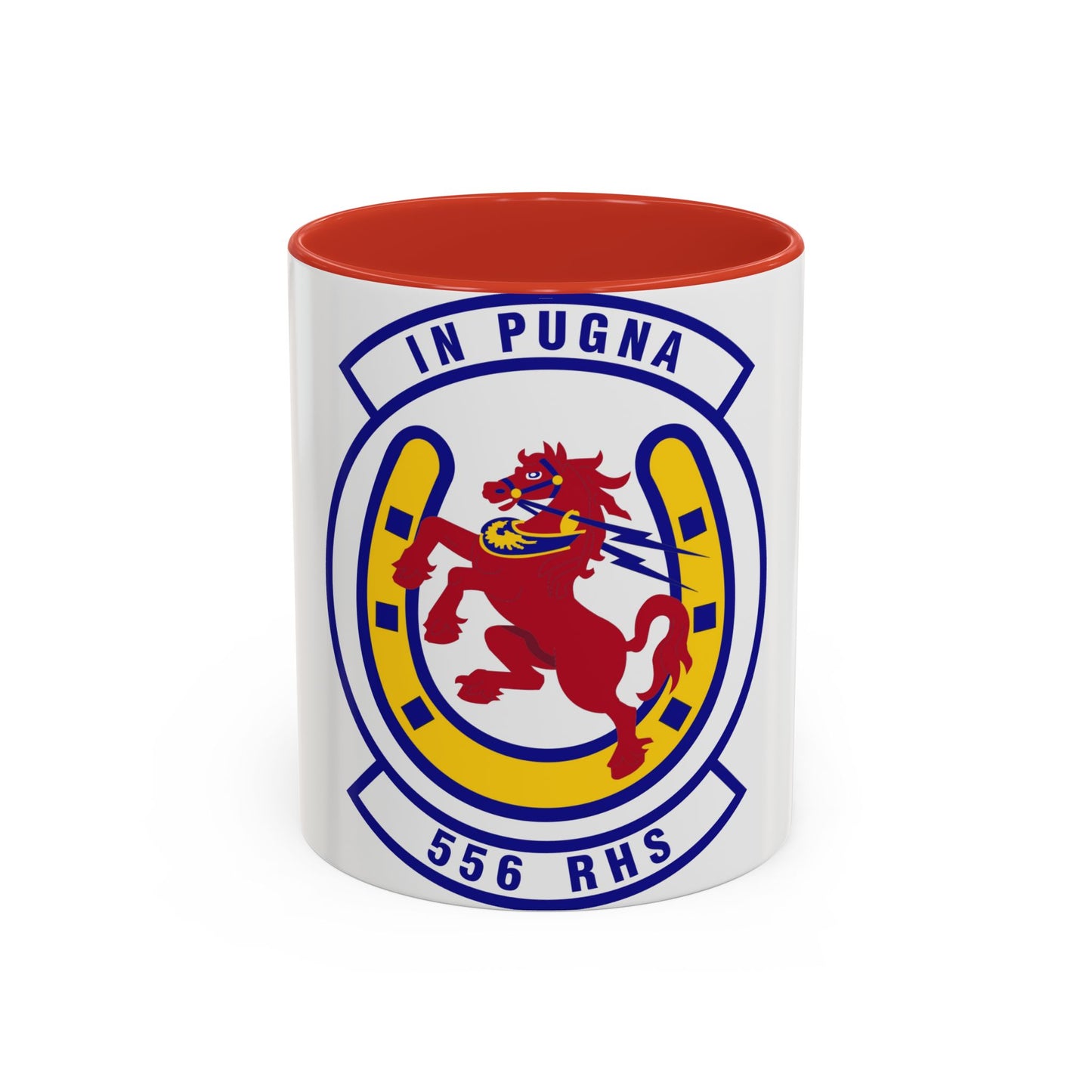 556th Red Horse Squadron (U.S. Air Force) Accent Coffee Mug