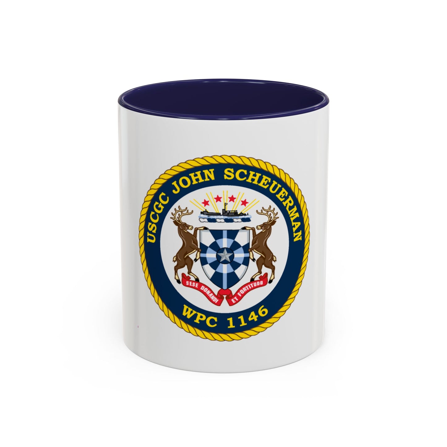 UUSCGC John Scheuerman WPC 1146 (U.S. Coast Guard) Accent Coffee Mug