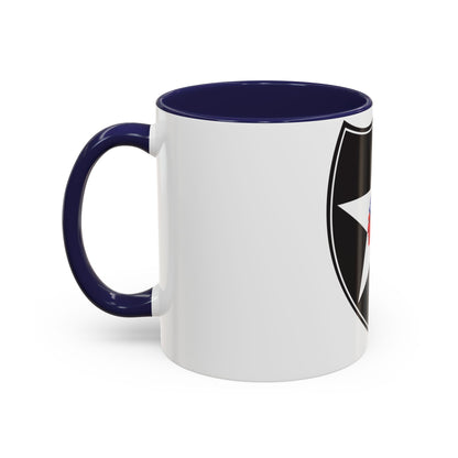 Tasse à café décorative de la 2e division d'infanterie (armée américaine)