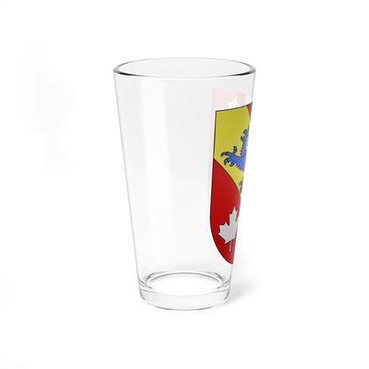Farvagny-coat of arms (Switzerland) (Coat of Arms) Pint Glass 16oz