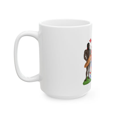 Coat of Arms Darwin Australia - White Coffee Mug