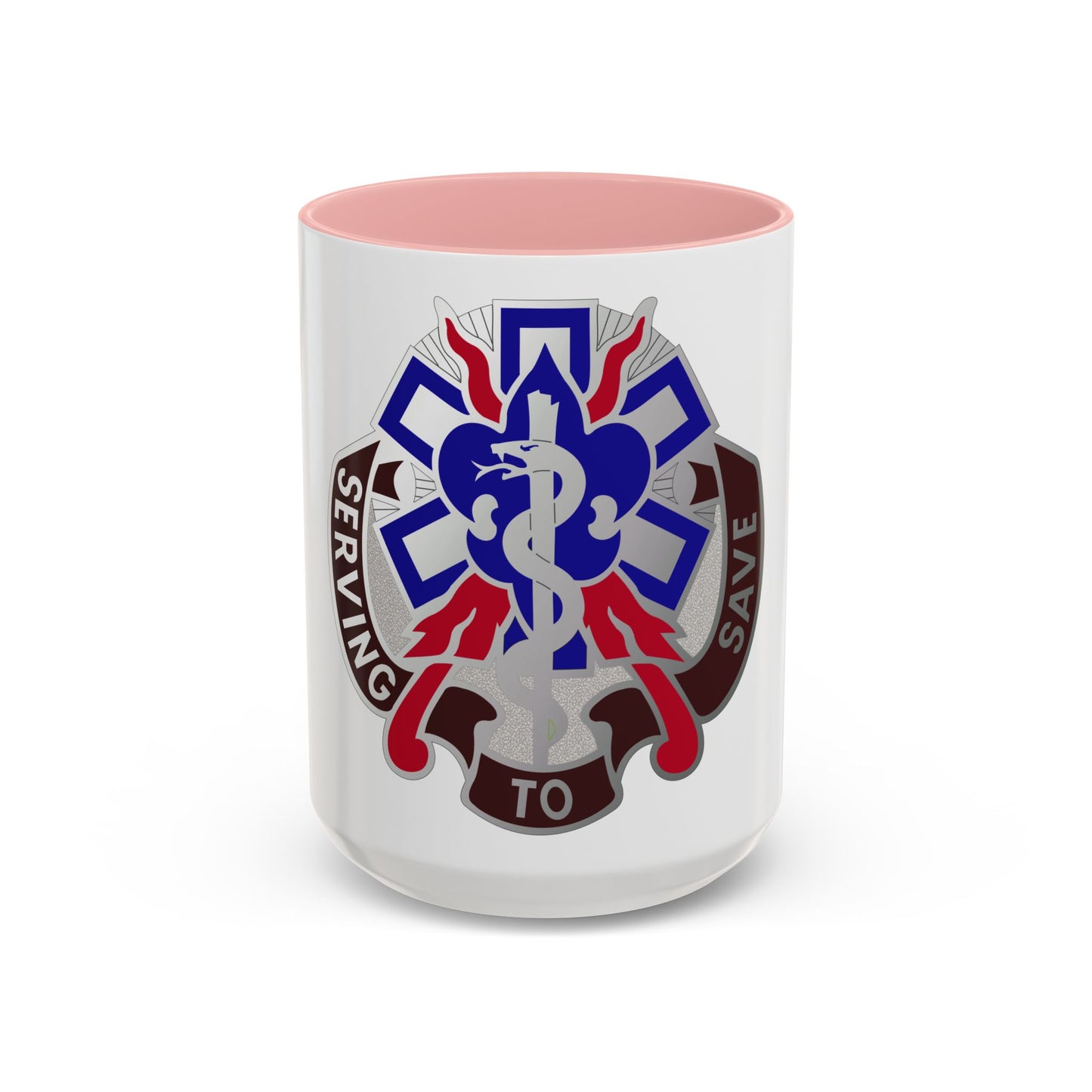 350 Surgical Hospital (U.S. Army) Accent Coffee Mug