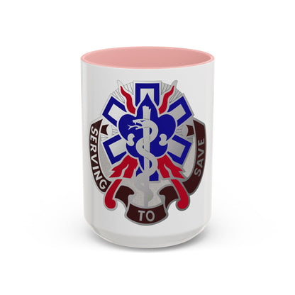 350 Surgical Hospital (U.S. Army) Accent Coffee Mug