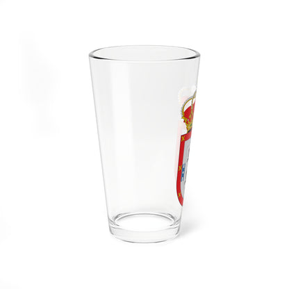 Escudo de Adamuz Córdoba (Spain) (Coat of Arms) Pint Glass 16oz