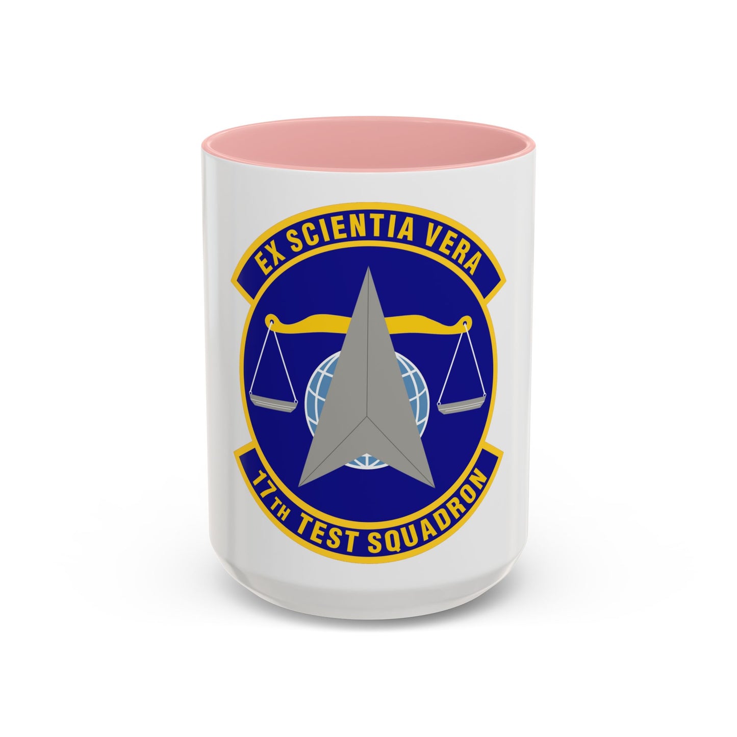 17th Test Squadron (U.S. Air Force) Accent Coffee Mug