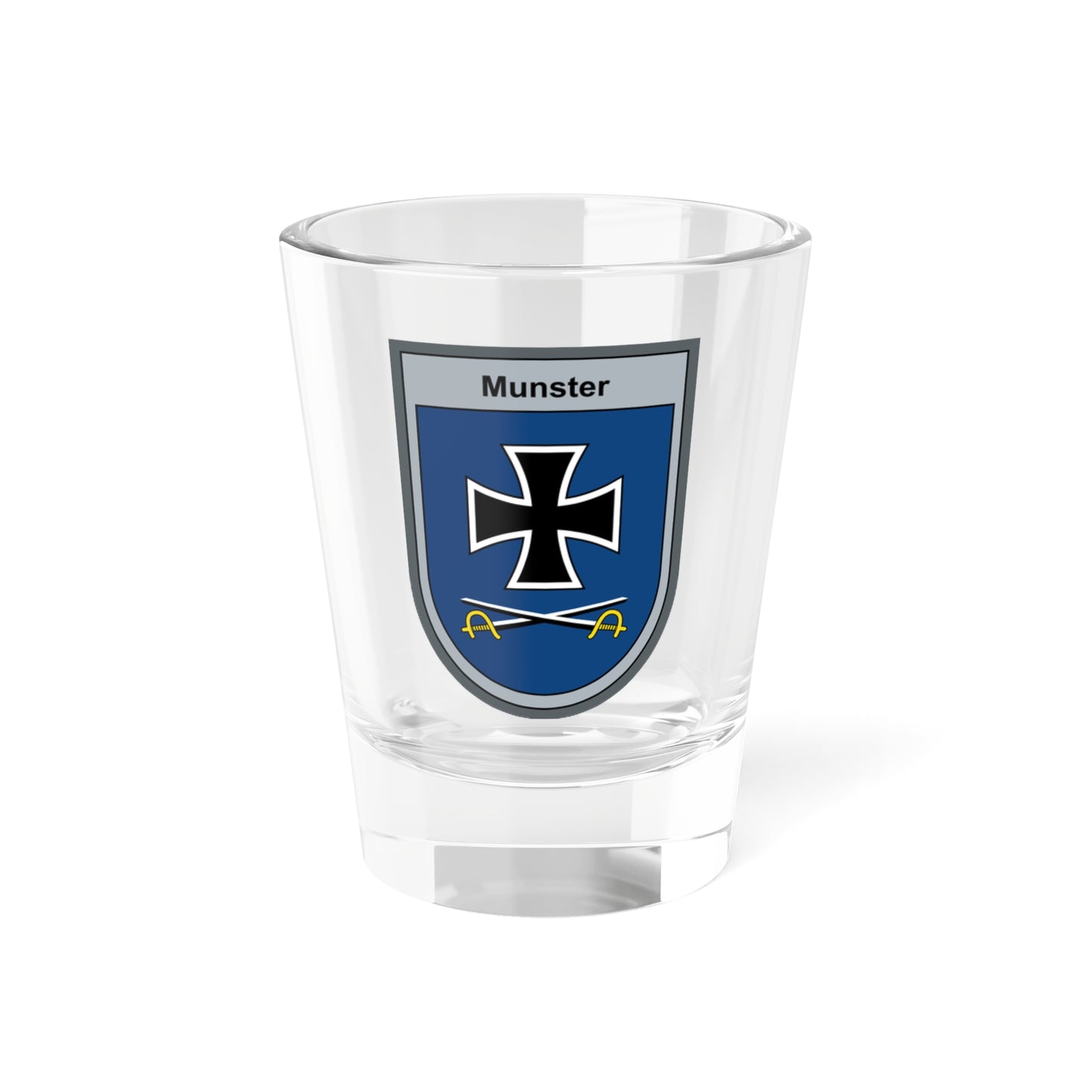 OABtl Munster (Germany) (Coat of Arms) Shot Glass 1.5oz