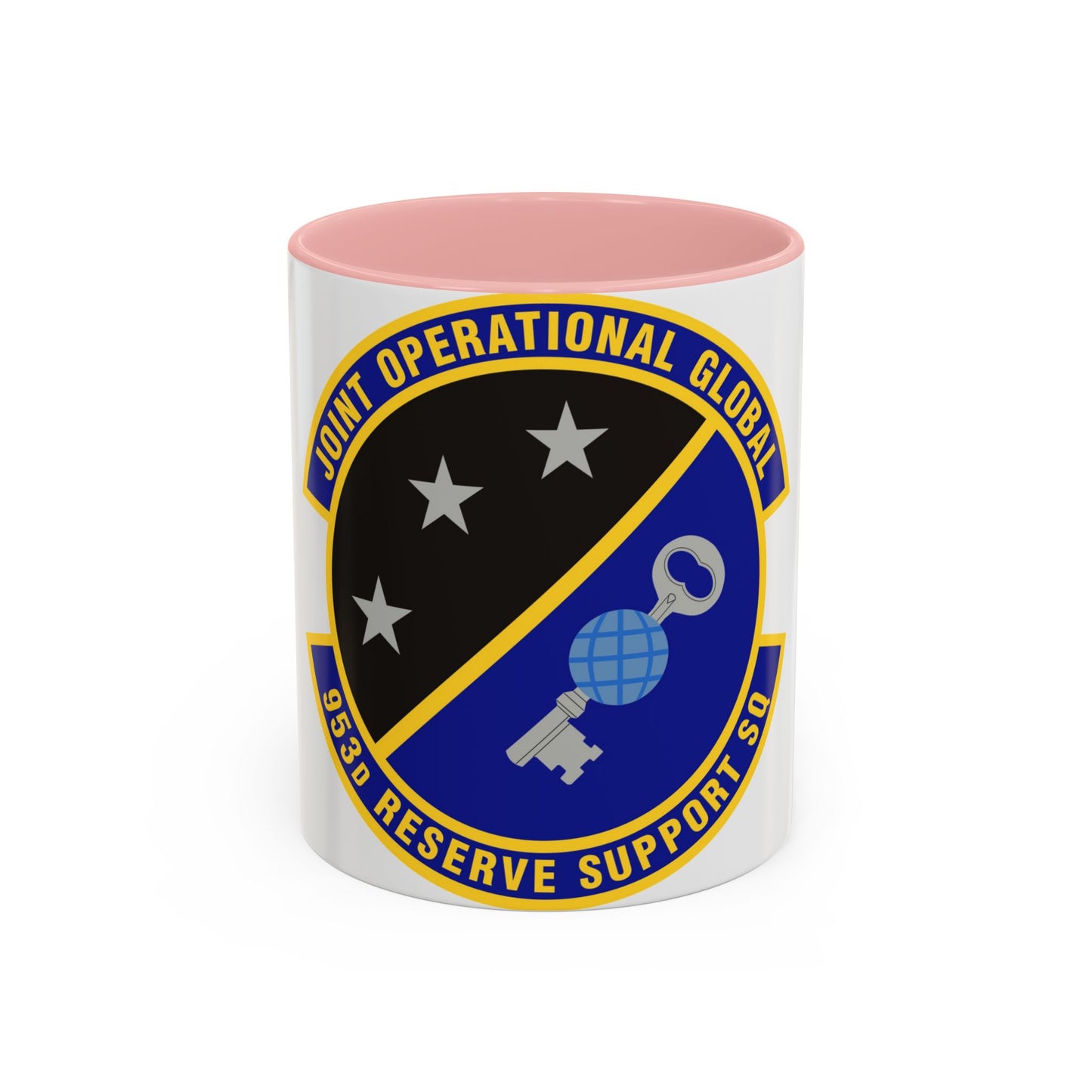 953d Reserve Support Squadron (U.S. Air Force) Accent Coffee Mug