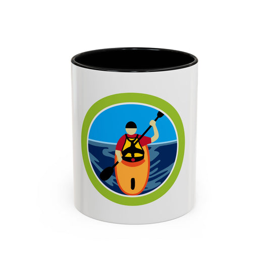 Kayaking (Boy Scout Merit Badge) Accent Coffee Mug