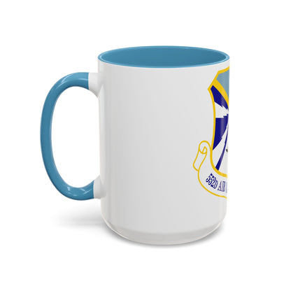 552d Air Control Wing (U.S. Air Force) Accent Coffee Mug