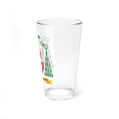 Escudo de Joan Planellas (Spain) (Coat of Arms) Pint Glass 16oz