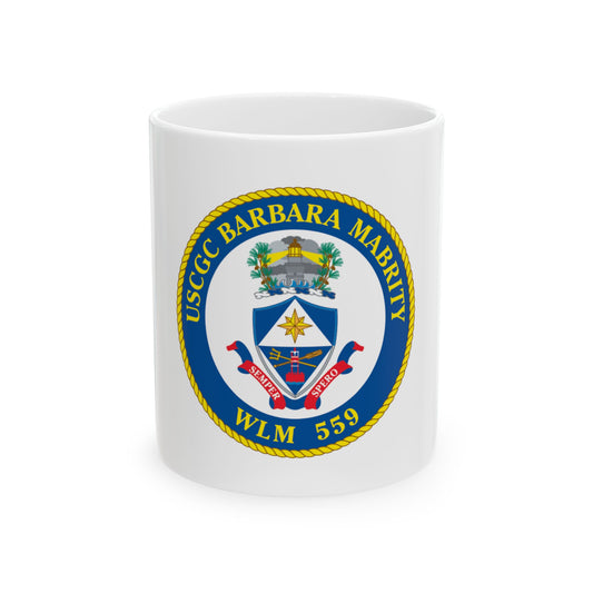 USCGC Barbara Mabrity WLM 559 (U.S. Coast Guard) White Coffee Mug