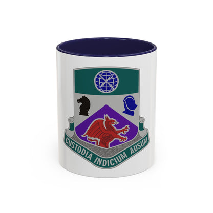 1 Information Operations Battalion 2 (U.S. Army) Accent Coffee Mug
