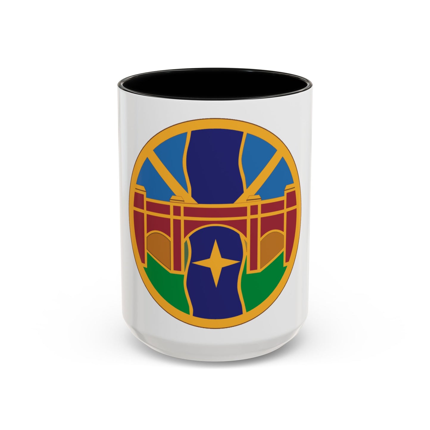 1 Transportation Agency (U.S. Army) Accent Coffee Mug
