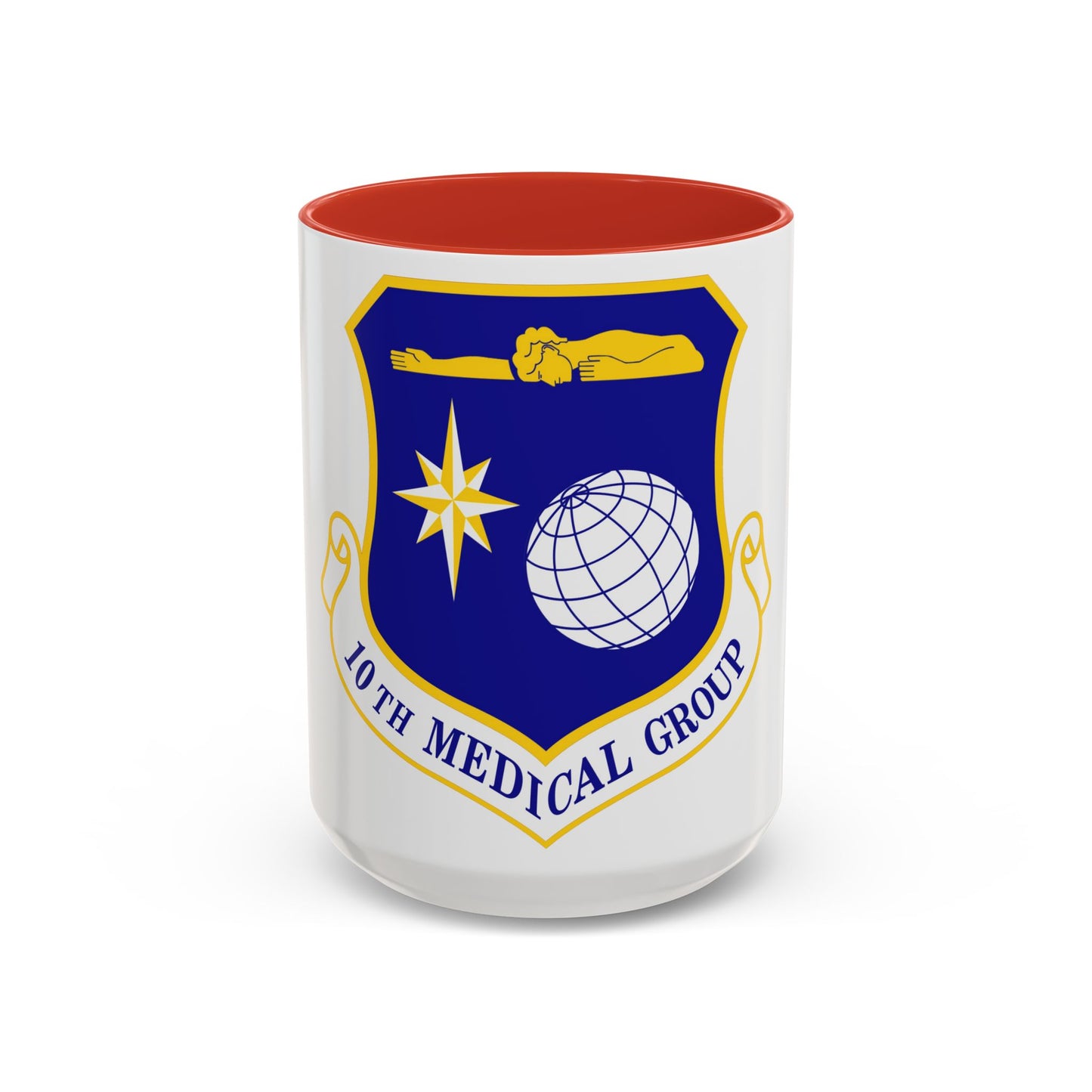 10th Medical Group (U.S. Air Force) Accent Coffee Mug