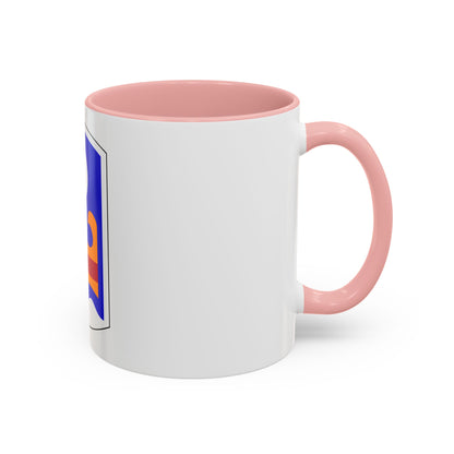 92nd Maneuver Enhancement Brigade (U.S. Army) Accent Coffee Mug