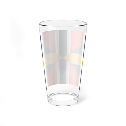 Sweden-Norway Union Flag (Estonia) Pint Glass 16oz