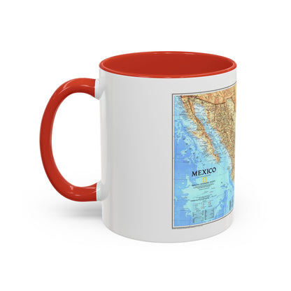 North America - Mexico (1994) (Map) Accent Coffee Mug