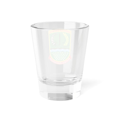 LAMBANG KABUPATEN KARAWANG (Indonesia) (Coat of Arms) Shot Glass 1.5oz