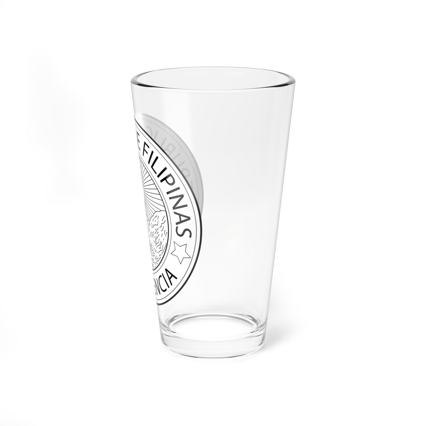 Seal of the Republic of Biak-na-Bato (Philippines) (Coat of Arms) Pint Glass 16oz
