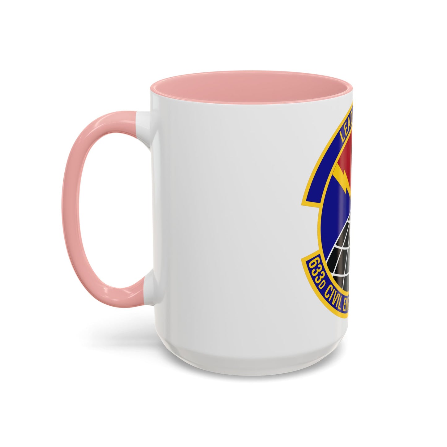 633d Civil Engineer Squadron (U.S. Air Force) Accent Coffee Mug