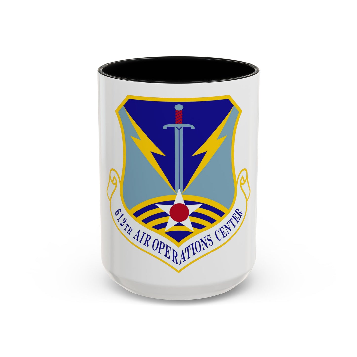 612 Air Operations Center ACC (U.S. Air Force) Accent Coffee Mug