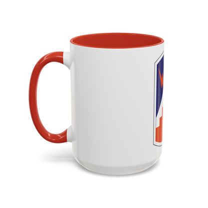 7th Signal Brigade (U.S. Army) Accent Coffee Mug