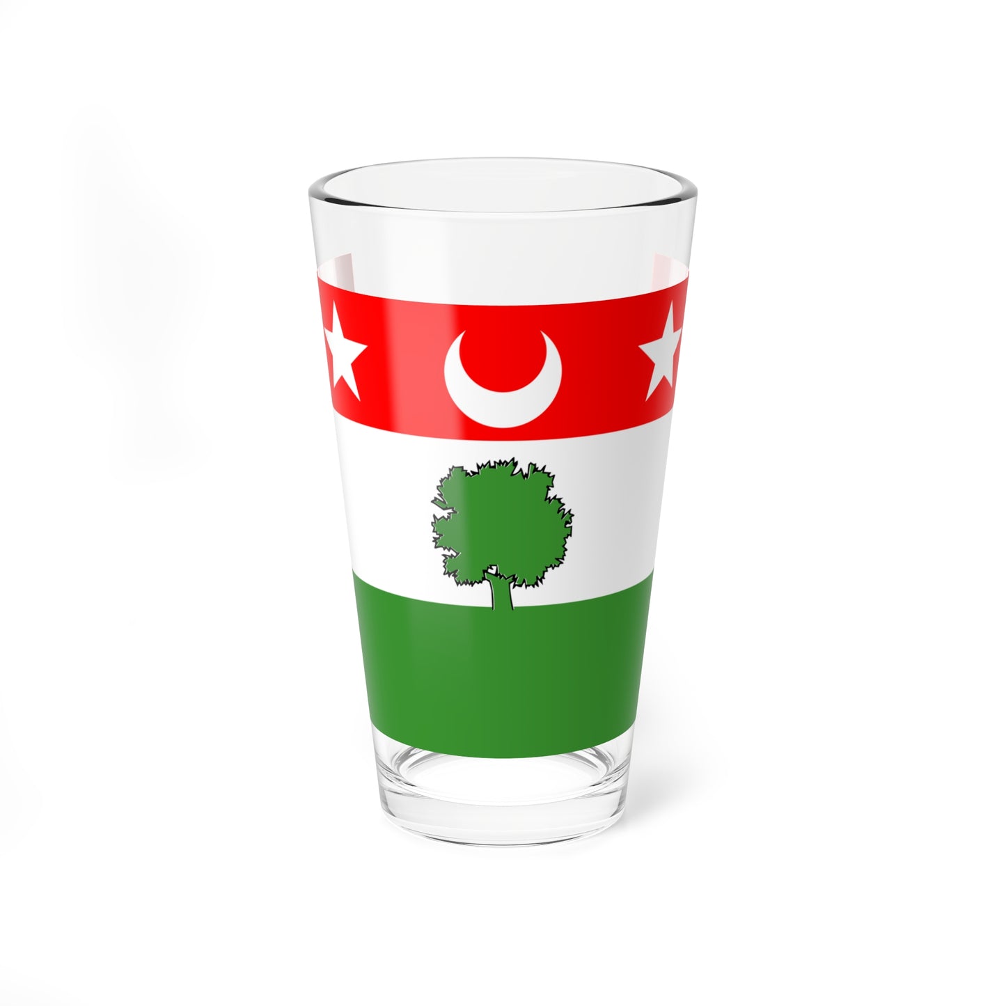 Flag of Aubusson Creuse (France) Pint Glass 16oz