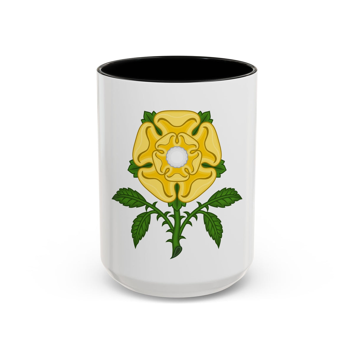 Golden Rose Badge - Accent Coffee Mug
