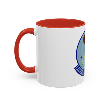 914th Combat Communications Flight (U.S. Air Force) Accent Coffee Mug