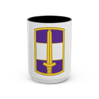 308 Civil Affairs Brigade 3 (U.S. Army) Accent Coffee Mug