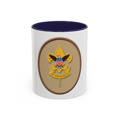 First Class (Boy Scout Merit Badge) Accent Coffee Mug