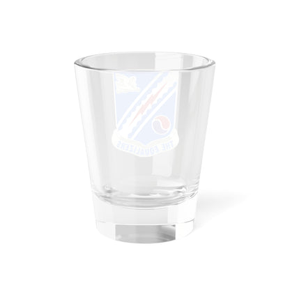 Verre à liqueur du bataillon de renseignement militaire 522 (armée américaine) 1,5 oz