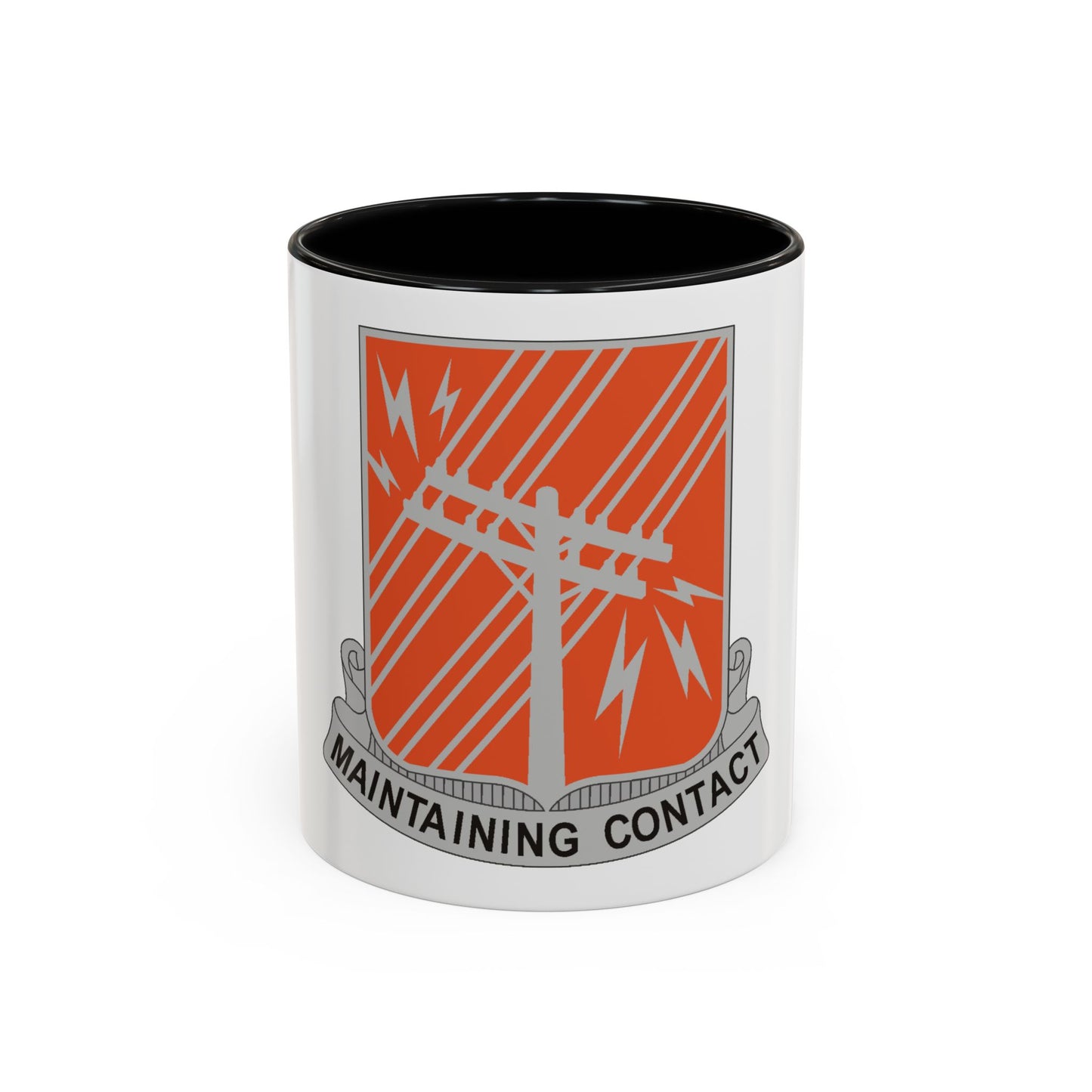 440 Signal Battalion (U.S. Army) Accent Coffee Mug