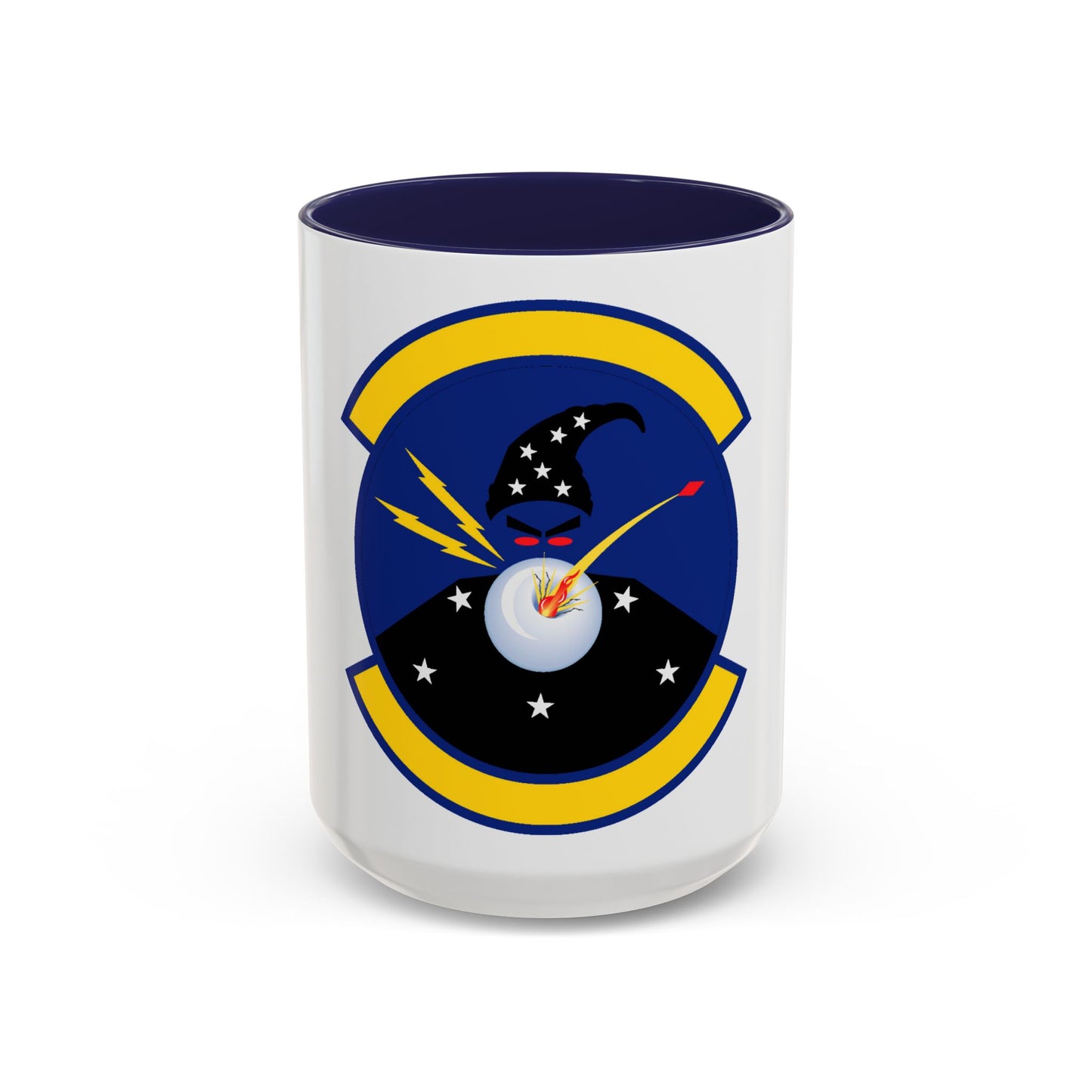 411 Flight Test Squadron AFMC (U.S. Air Force) Accent Coffee Mug