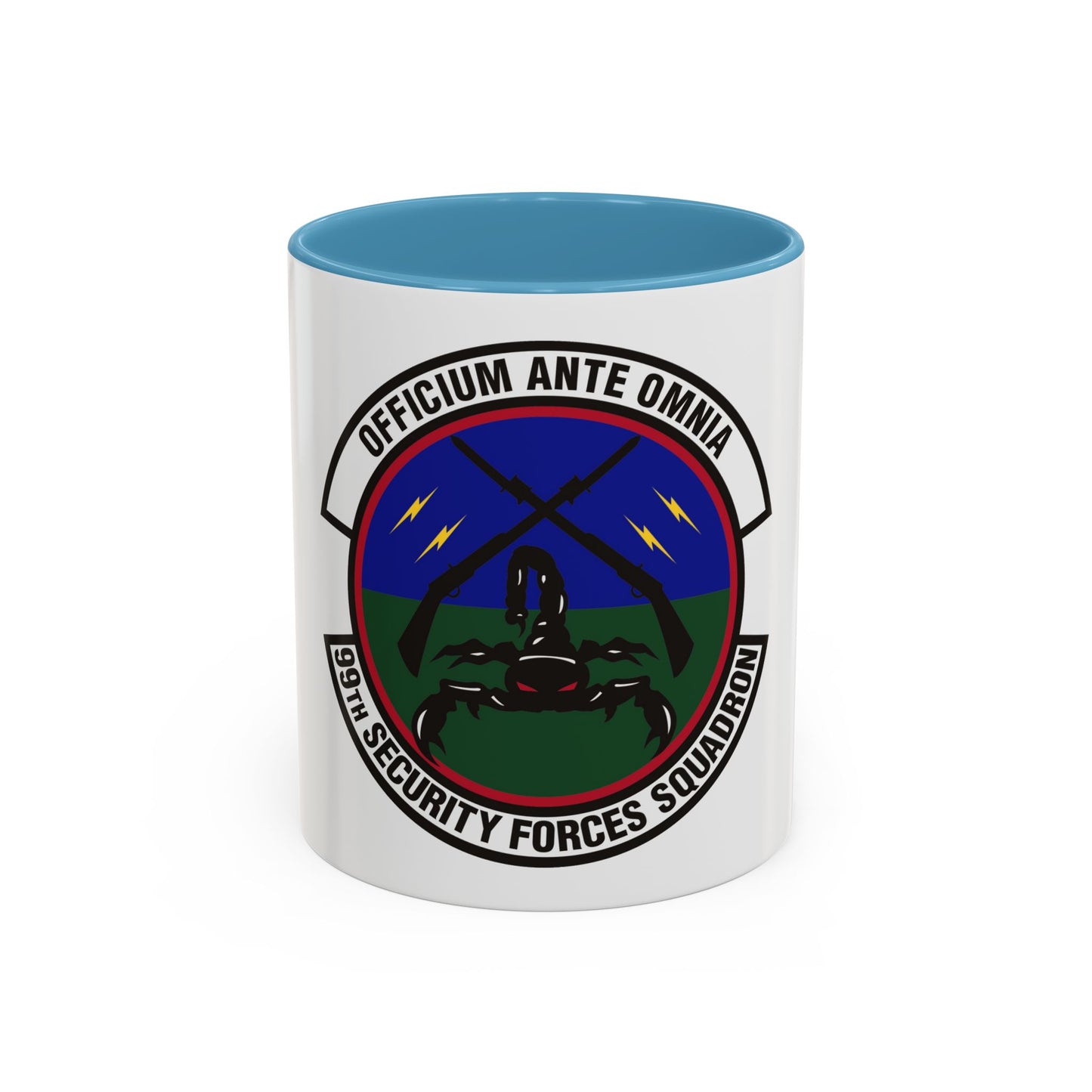 99th Security Forces Squadron (U.S. Air Force) Accent Coffee Mug