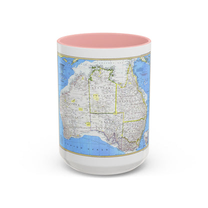 Australia (1979) (Map) Accent Coffee Mug