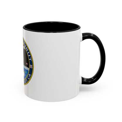 USCG Halibut Marina Del Ray CA (U.S. Coast Guard) Accent Coffee Mug